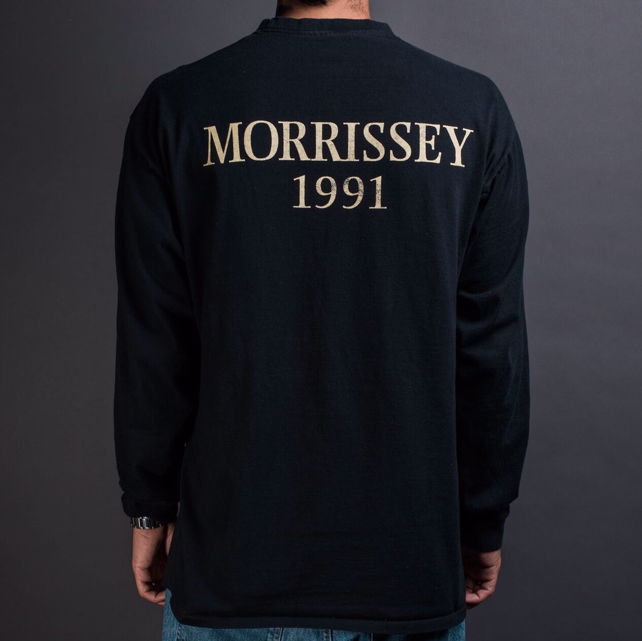 Vintage 1992 Morrissey Have You Ever Seen a Biscuit-Tin by Moonlight Longsleeve