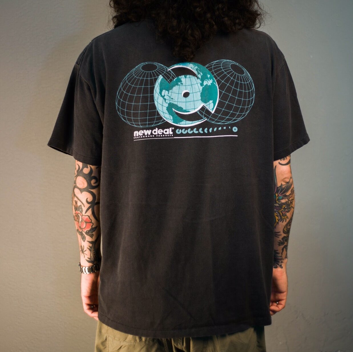 Vintage 90’s New Deal Skateboard Products T-Shirt