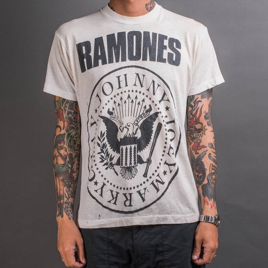 Vintage Late 80’s Ramones Logo T-Shirt