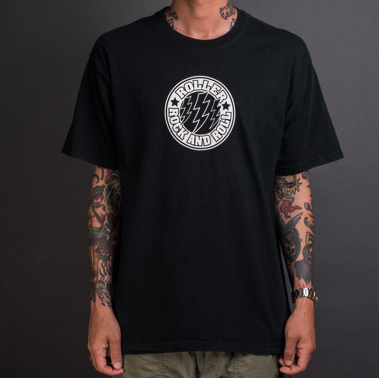 Vintage Rock and Roll Roller T-Shirt