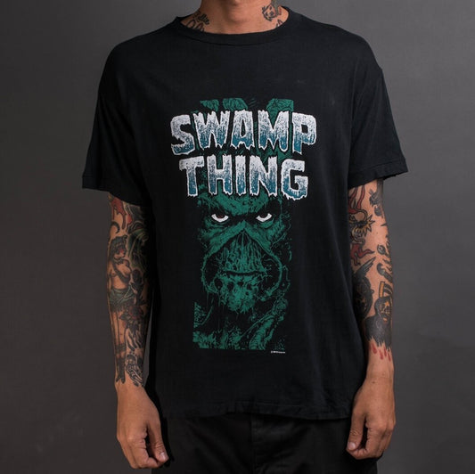 Vintage 1987 Swamp Thing DC Comics Promo T-Shirt