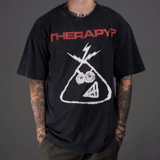 Vintage 90’s Therapy? We’re Here We’re High T-Shirt