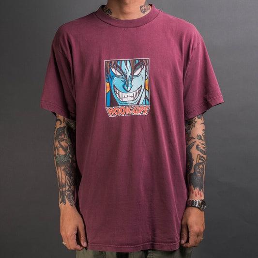 Vintage 90’s Hook-Ups Skateboards Devilman T-Shirt