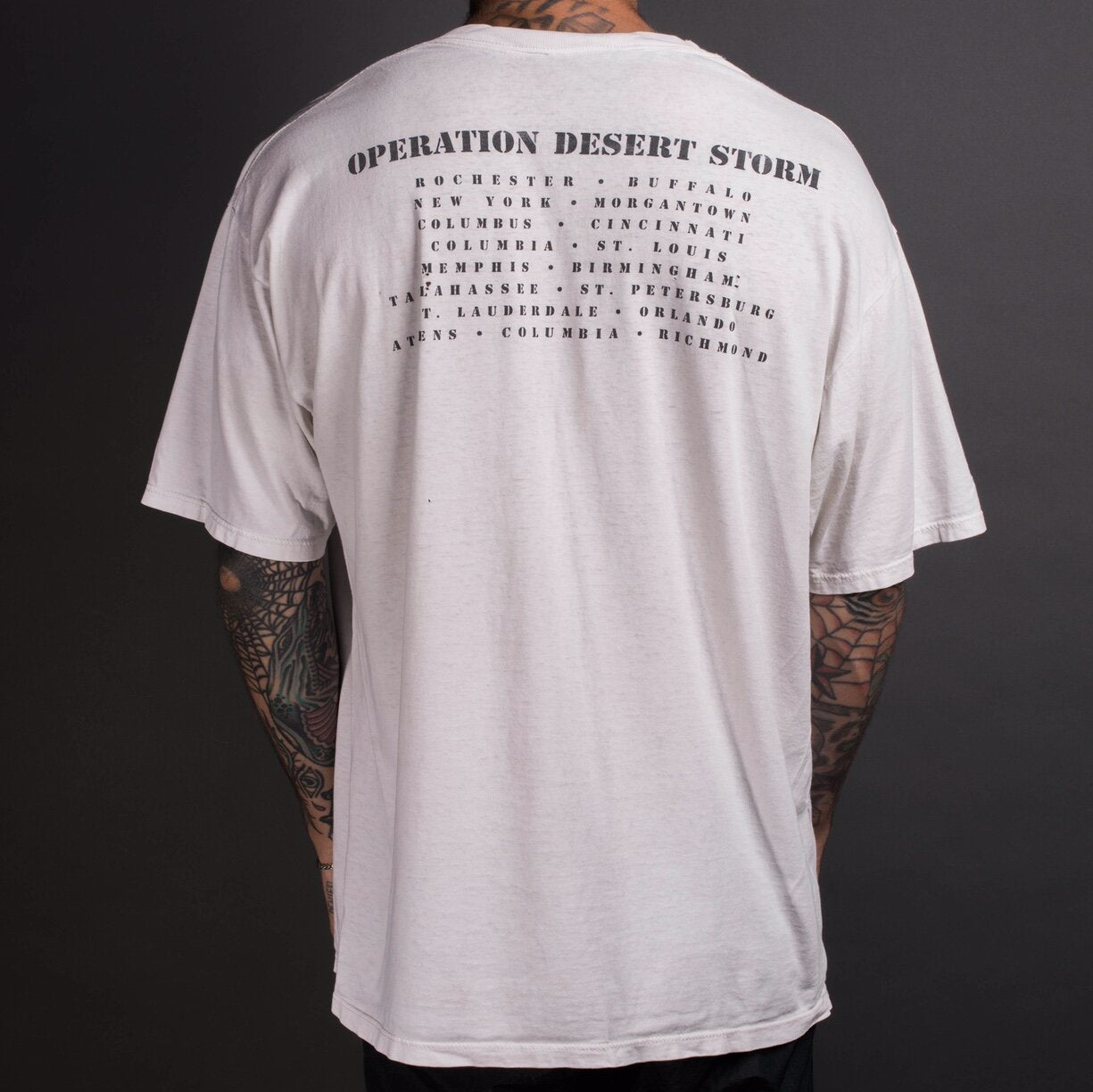 Vintage 1995 Ween Operation Desert Storm T-Shirt