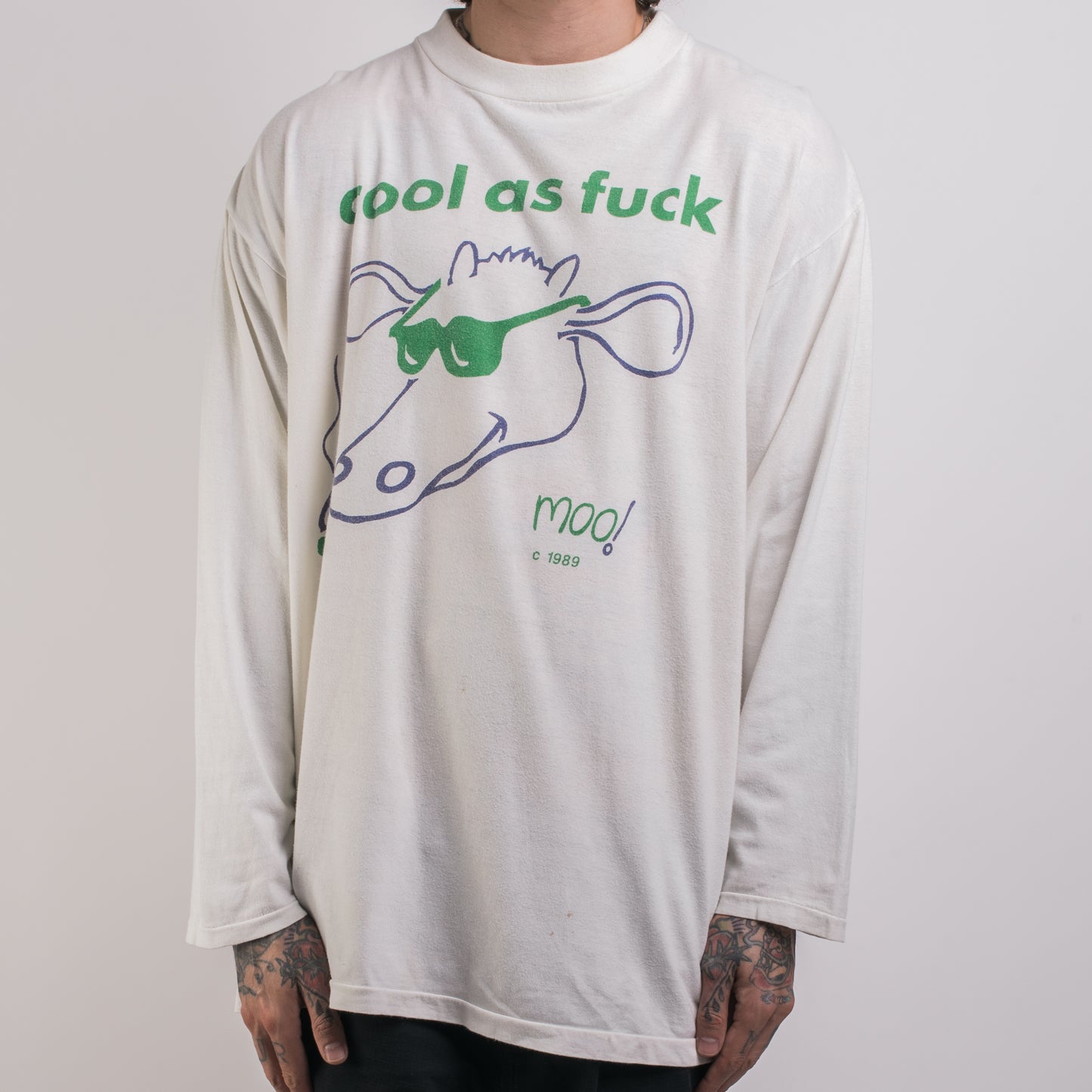 Vintage 1989 Inspiral Carpets Cool As Fuck Longsleeve