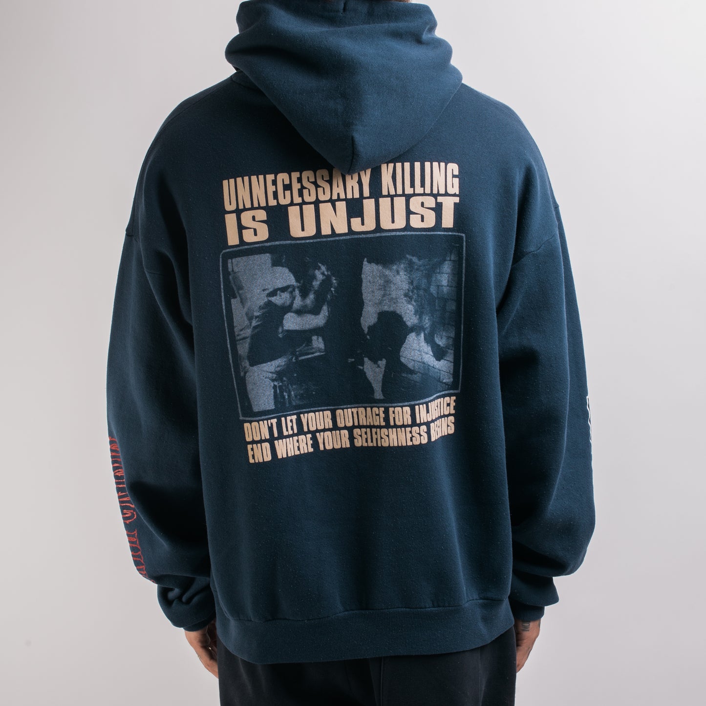 Vintage 90’s Earth Crisis Animal Liberation Hoodie