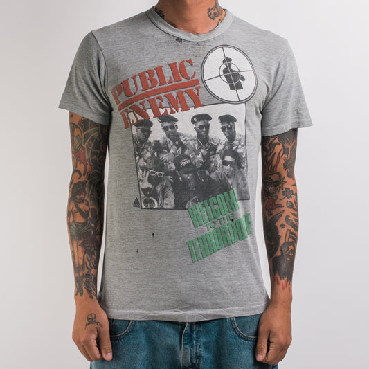 Vintage 80’s Public Enemy Welcome To The Terrordome T-Shirt