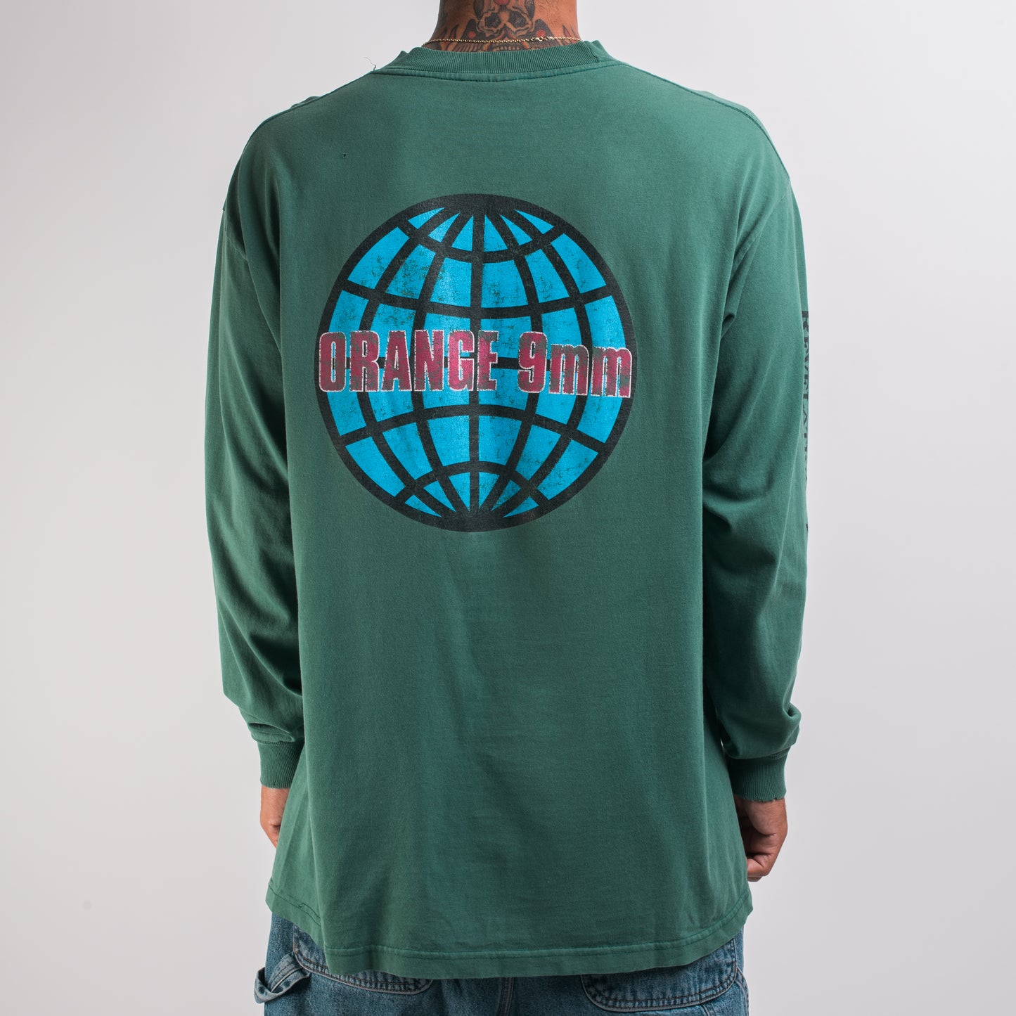 Vintage 90’s Orange 9mm Longsleeve