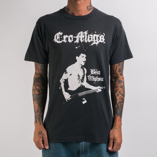 Vintage 90’s Cro-Mags Best Wishes T-Shirt