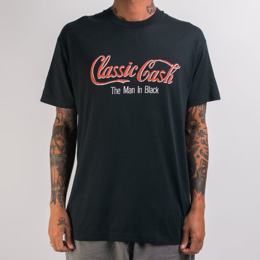 Vintage 80’s Johnny Cash The Man In Black T-Shirt