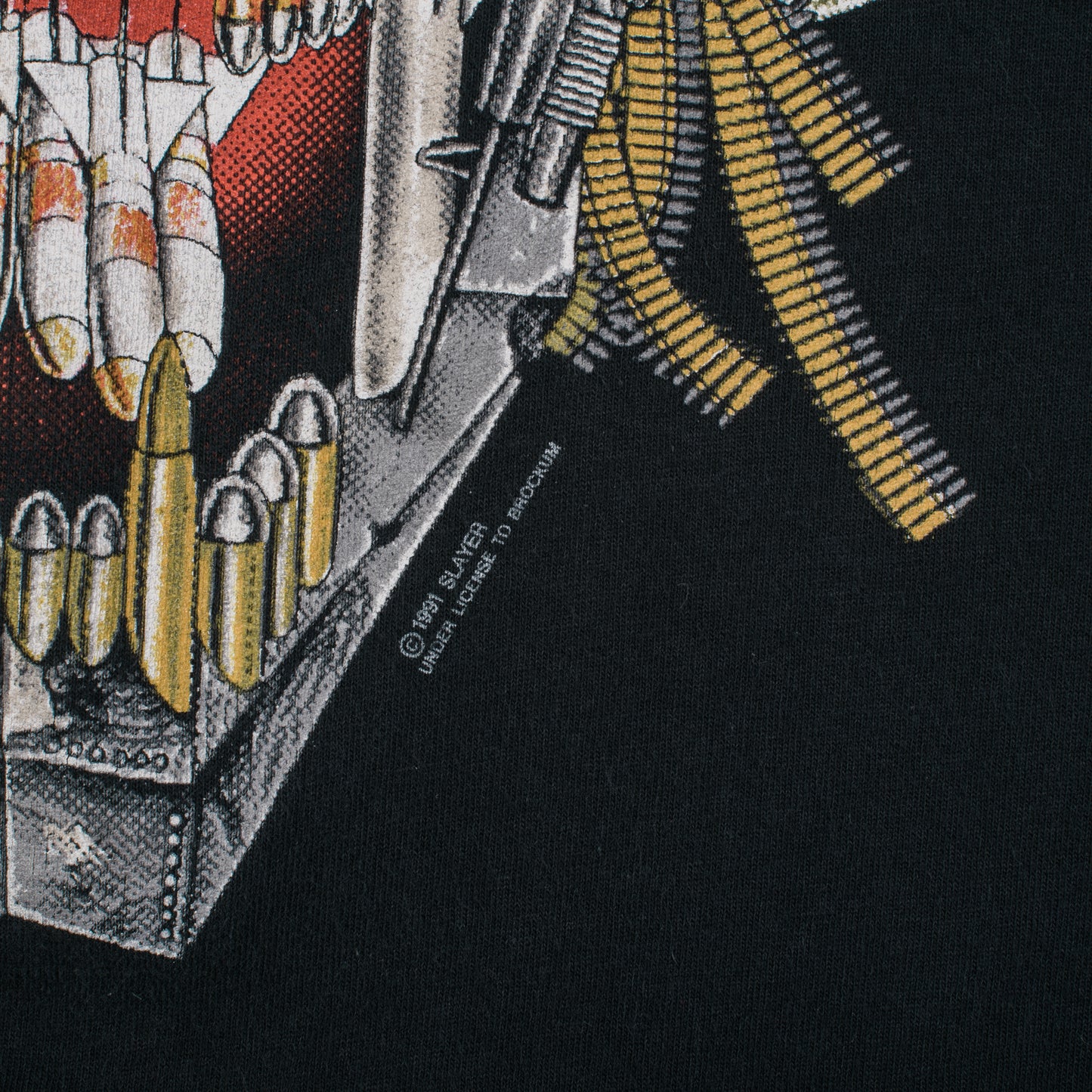 Vintage 1991 Slayer Clash Of Titans T-Shirt