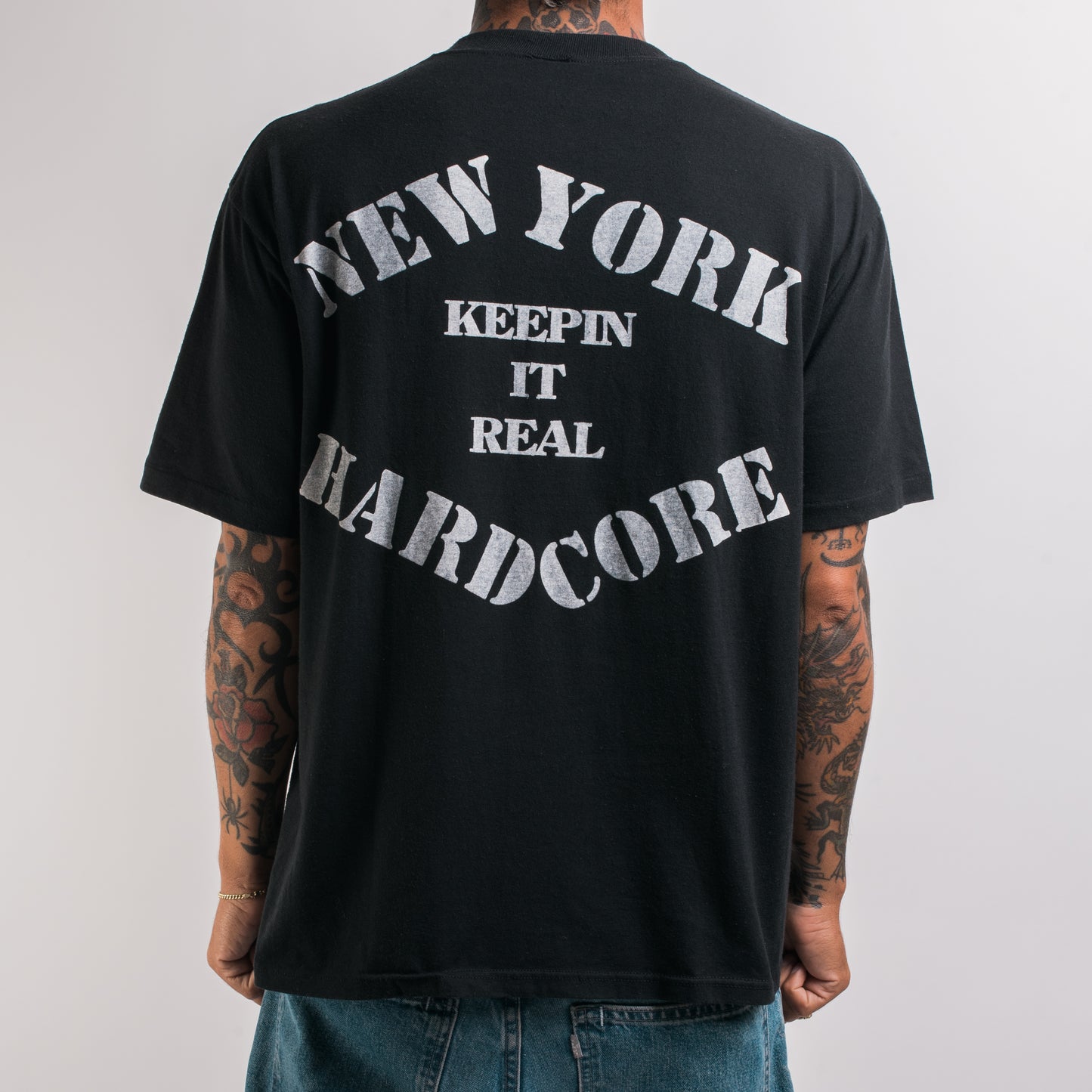 Vintage 1995 25 Ta Life Representing Hardcore Pride T-Shirt