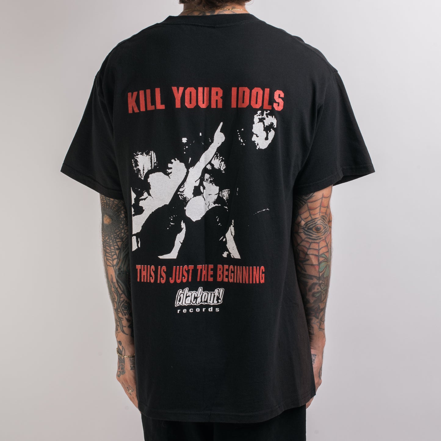Vintage 90 s Kill Your Idols This Is Just The Beginning T Shirt Mills vintage-90-s-kill-your-idols-this-is-just-the-beginning-t-shirt-mills