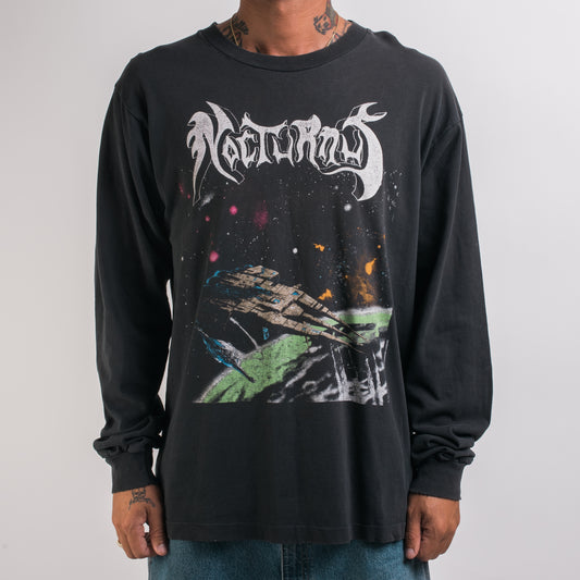 Vintage 1992 Nocturnus European Thresholds Tour Longsleeve