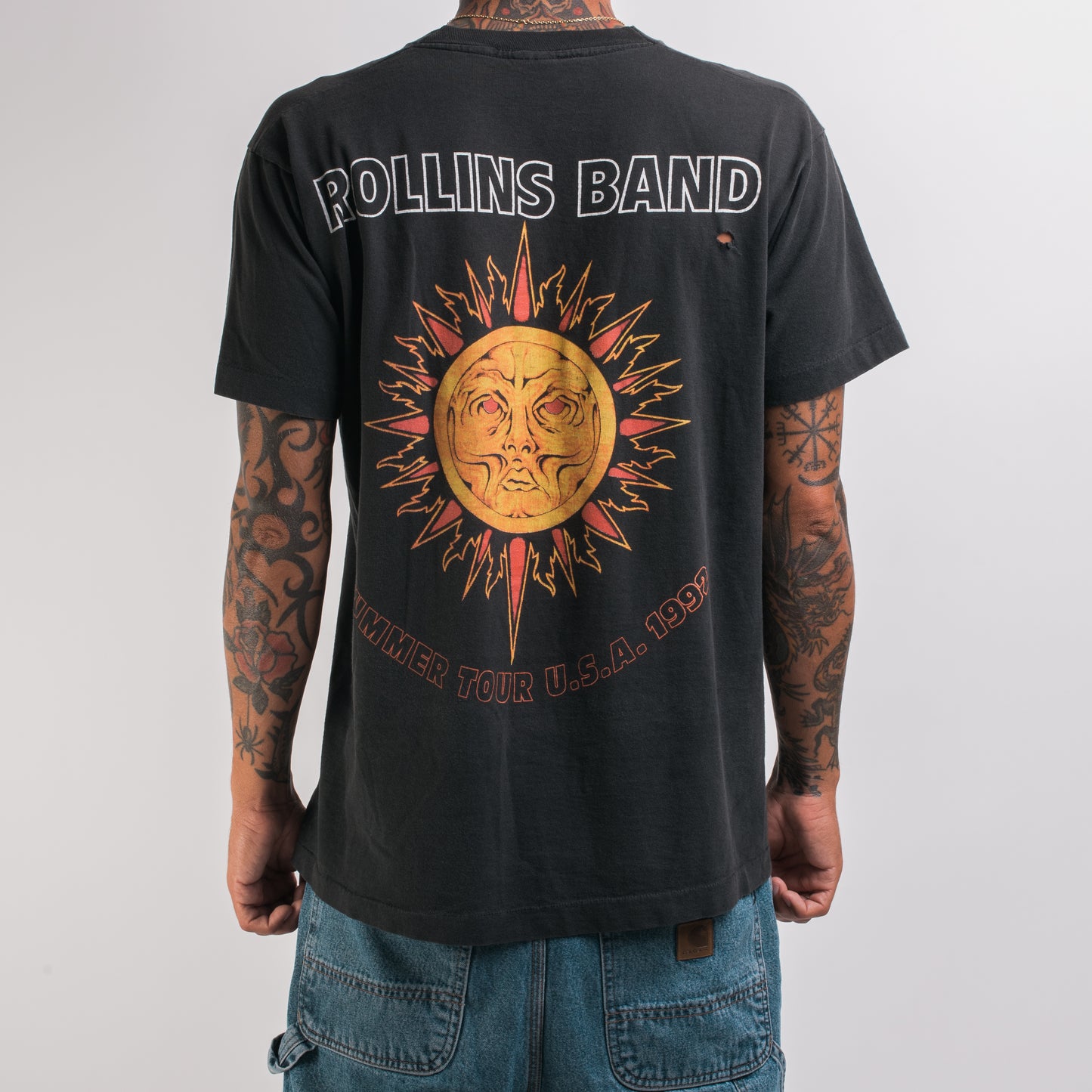 Vintage 1992 Rollins Band Silence Sucks Tour T-Shirt