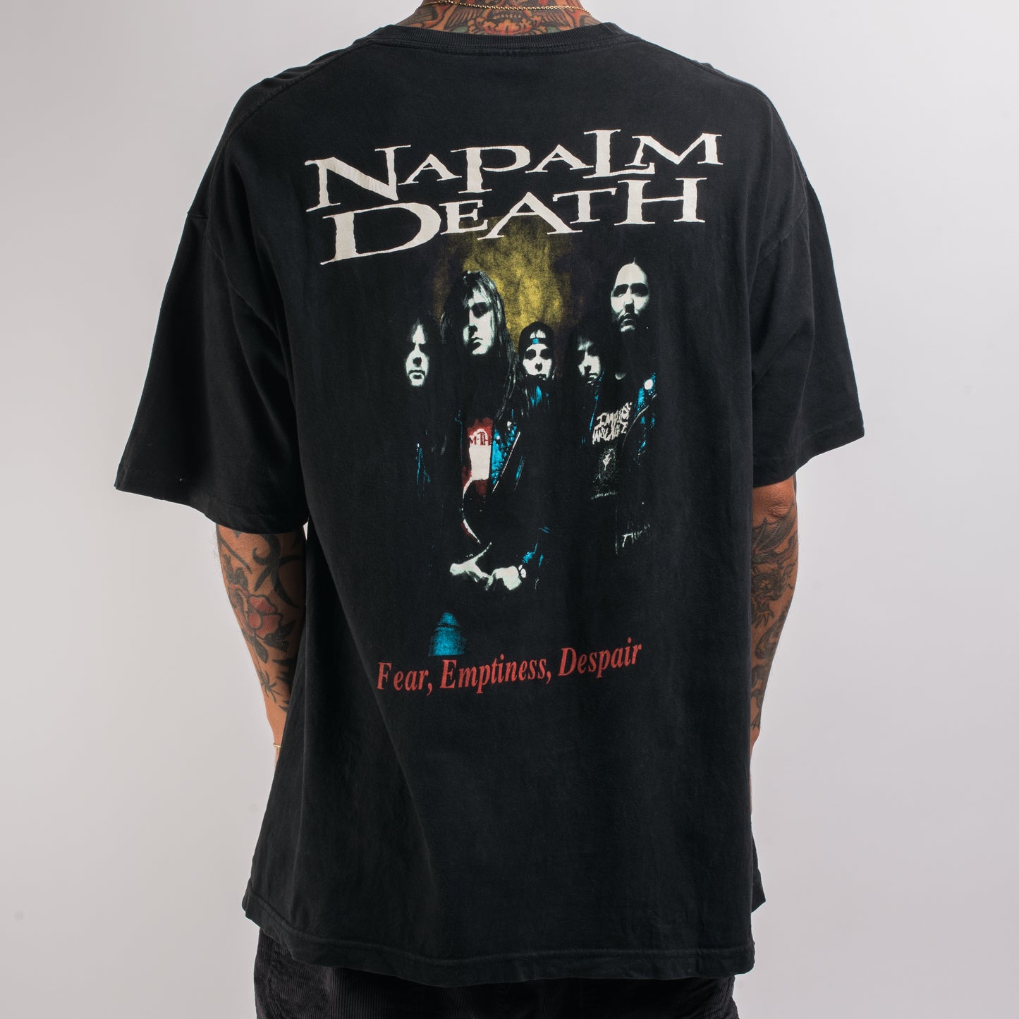Vintage 90’s Napalm Death Fear Emptiness Despair T-Shirt