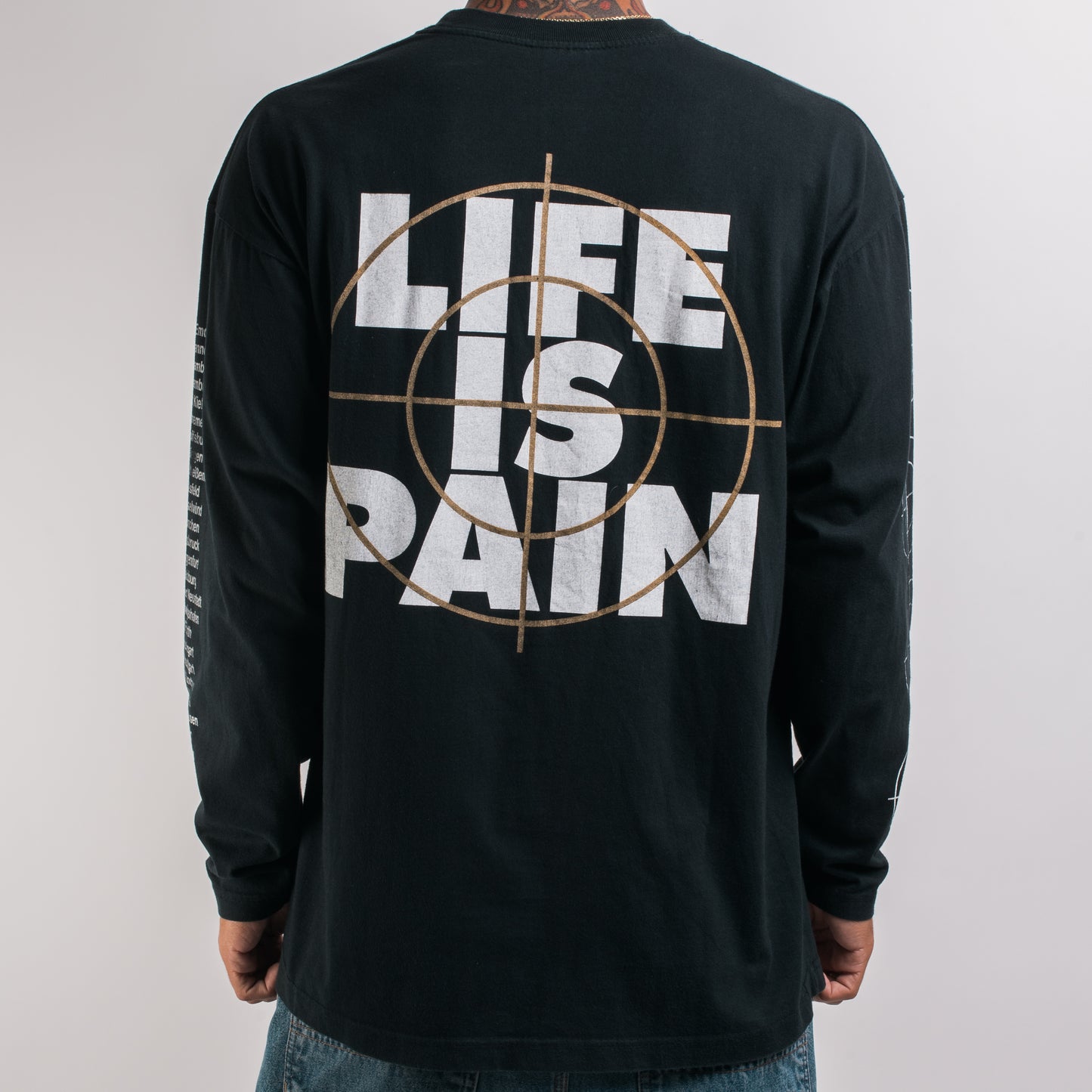 Vintage 90’s Merauder Life Is Pain Tour Longsleeve