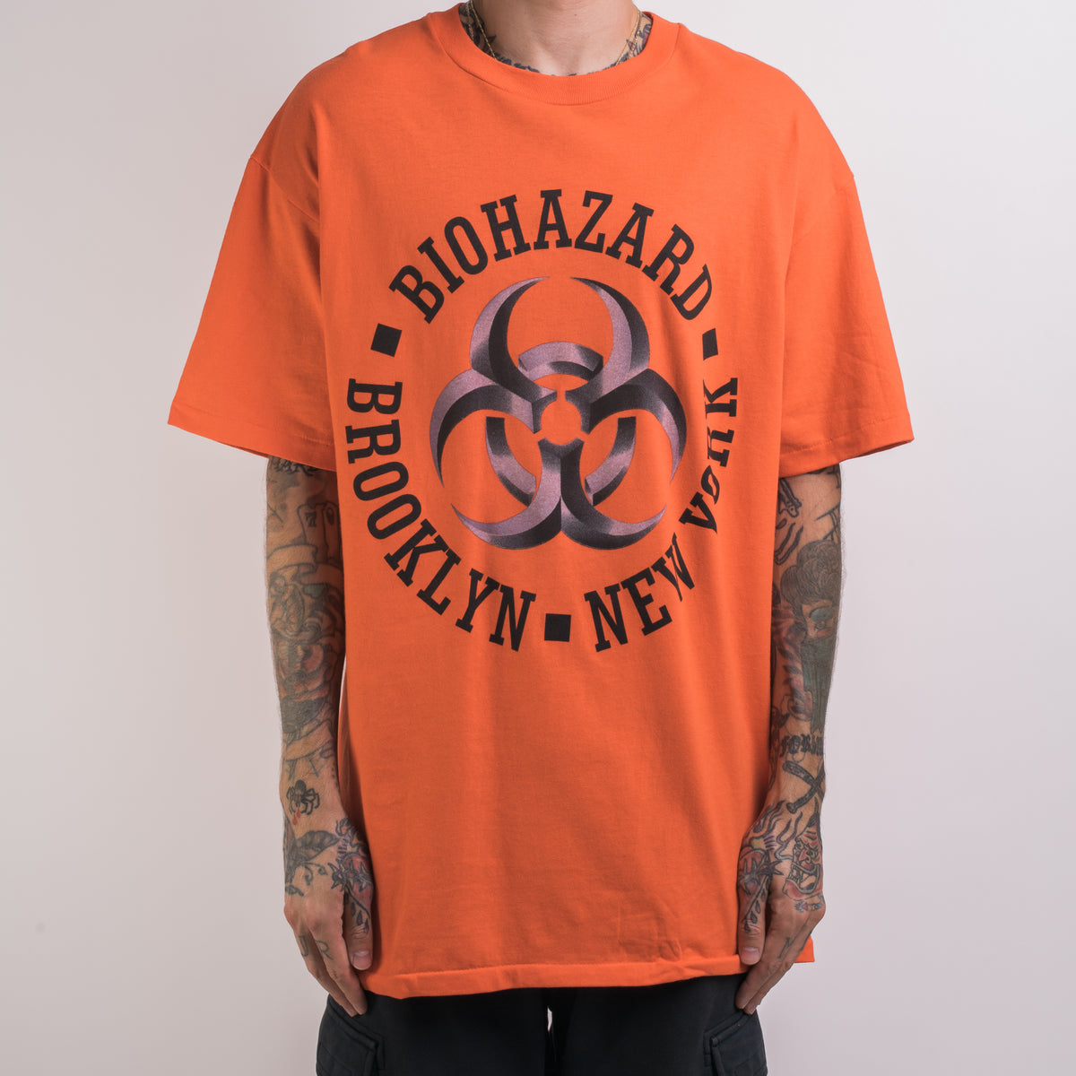 Biohazard Merch Vintage 90’s Biohazard T-Shirt – Mills Vintage USA