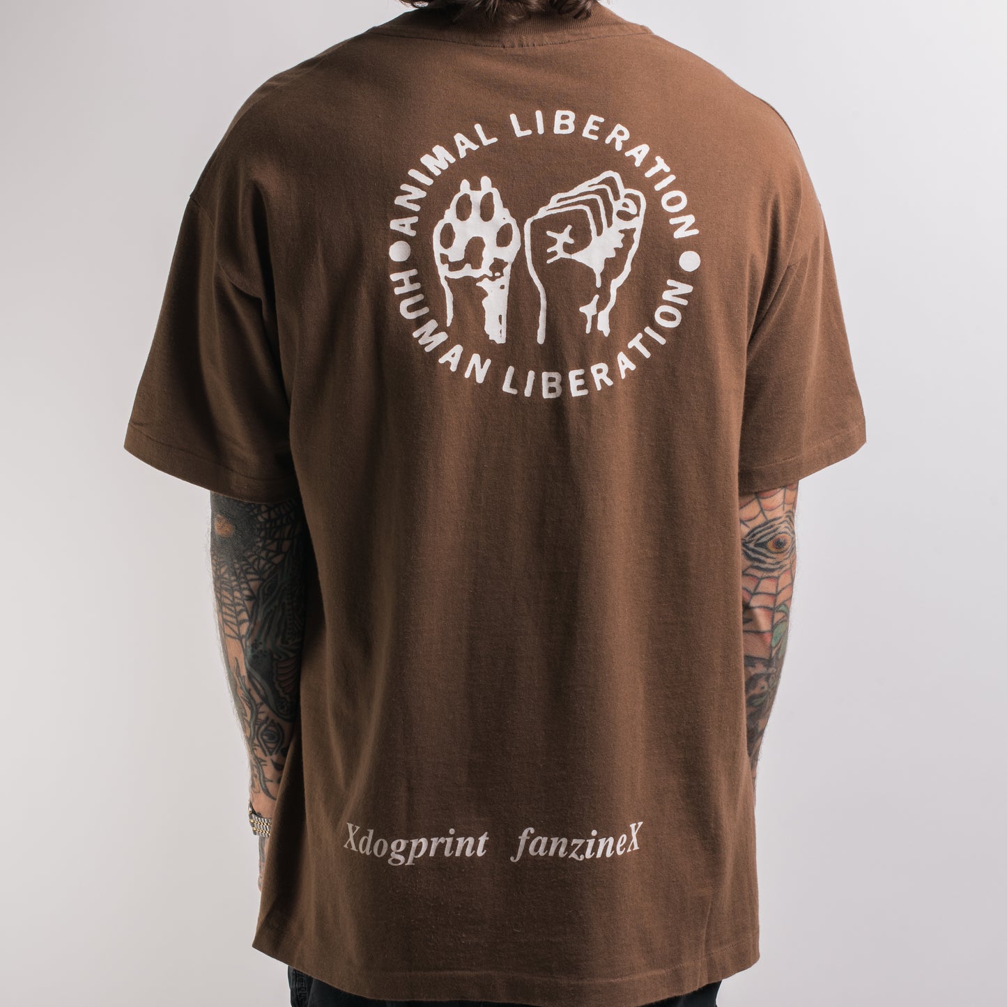 ONLINE CERAMICS Animal Liberation T-shirt in Black for Men | Australia ONLINE CERAMICS Animal Liberation T-shirt in Black for Men | Australia