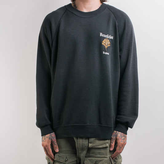 Vintage 90’s Benediction Embroidery Sweatshirt
