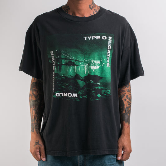 Vintage 90’s Type O Negative World Coming Down Boot T-Shirt