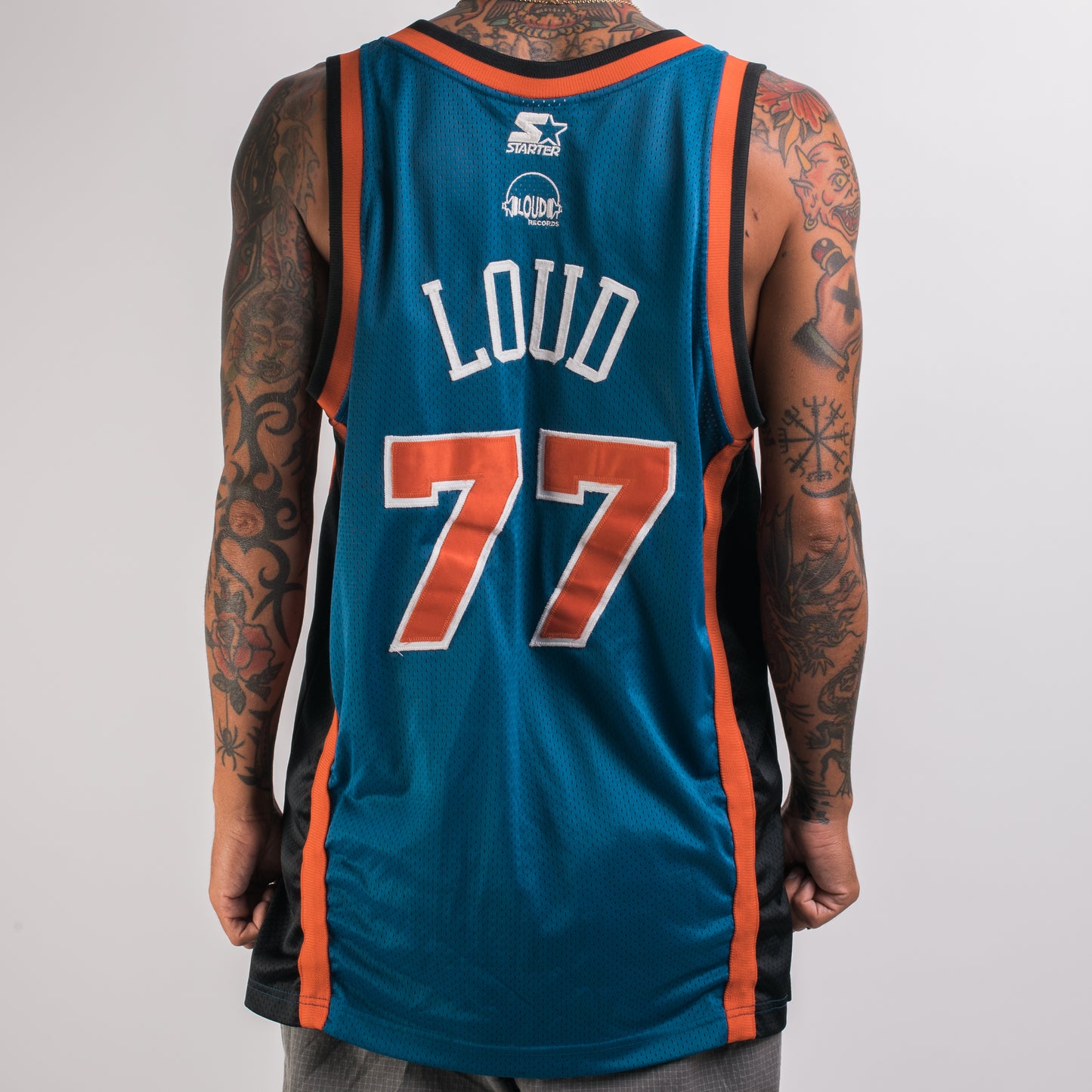 Vintage 90’s Knicks X Loud Records Basketball Jersey