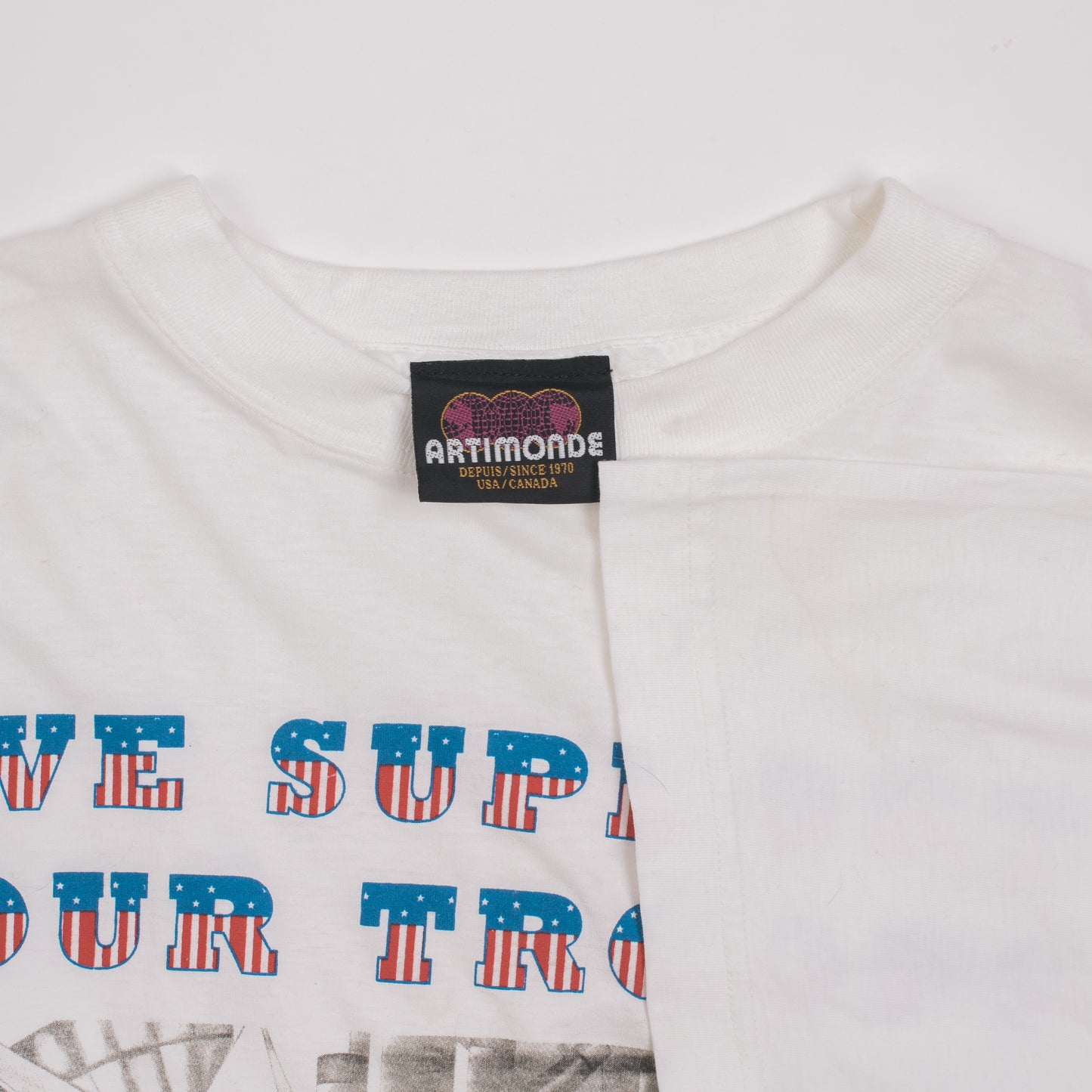 Vintage 90’s Rage Against The Machine We Support Our Troops T-Shirt