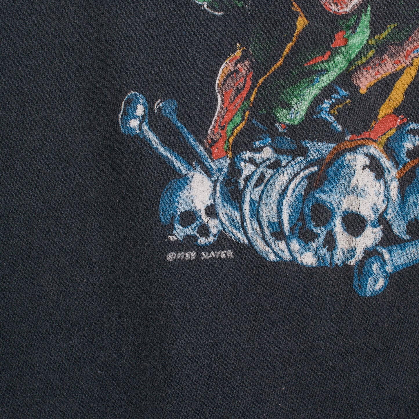 Vintage 1988 Slayer World Sacrifice Tour T-Shirt