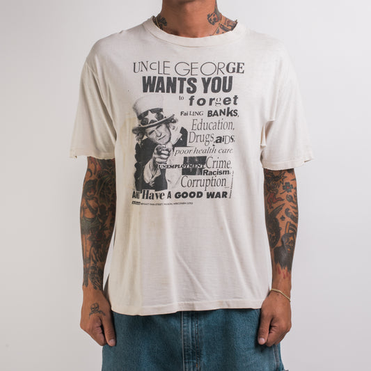 Vintage 90’s Stephen Kroninger Uncle George Wants You T-Shirt