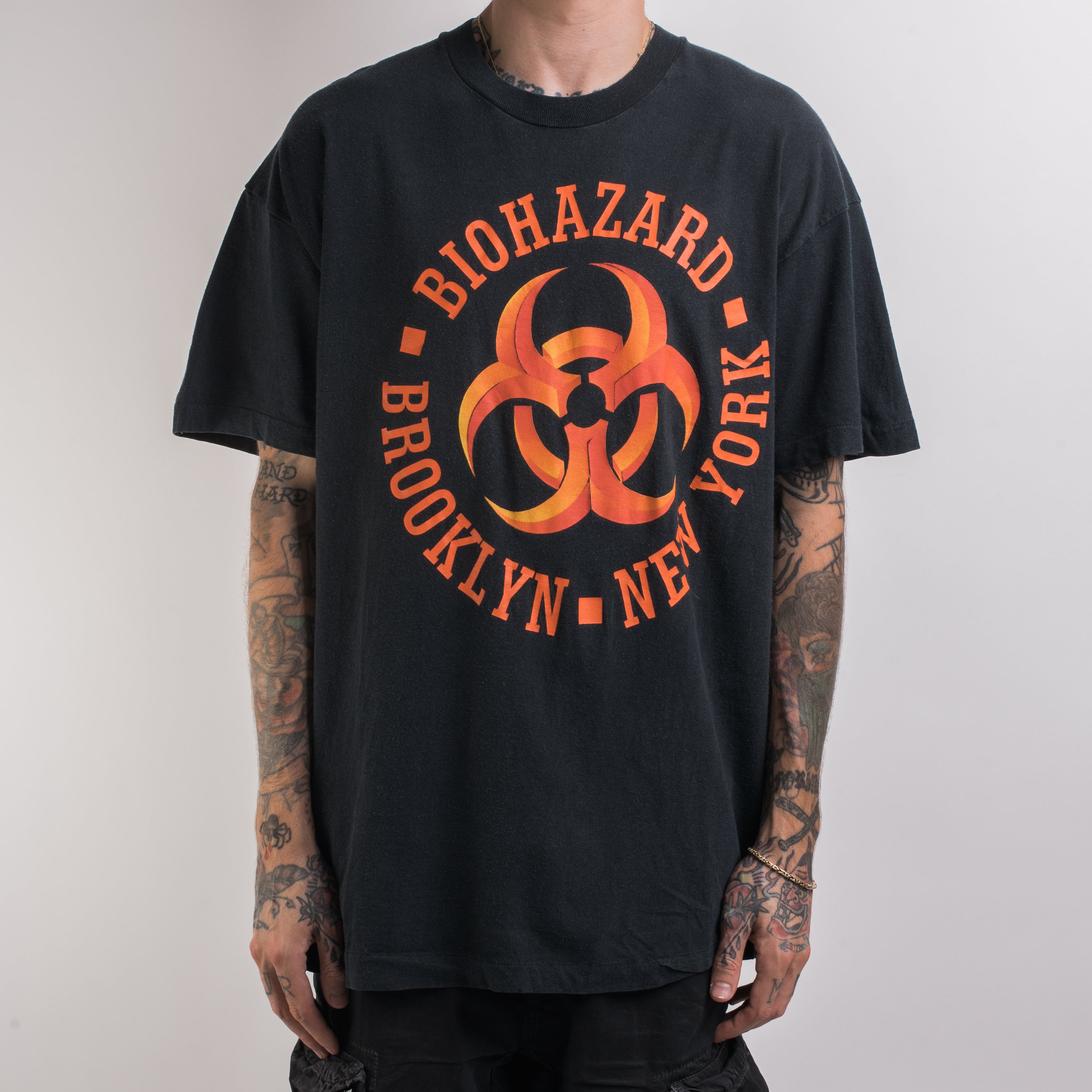 Biohazard Merch Vintage 90’s Biohazard Tour T-Shirt – Mills Vintage USA