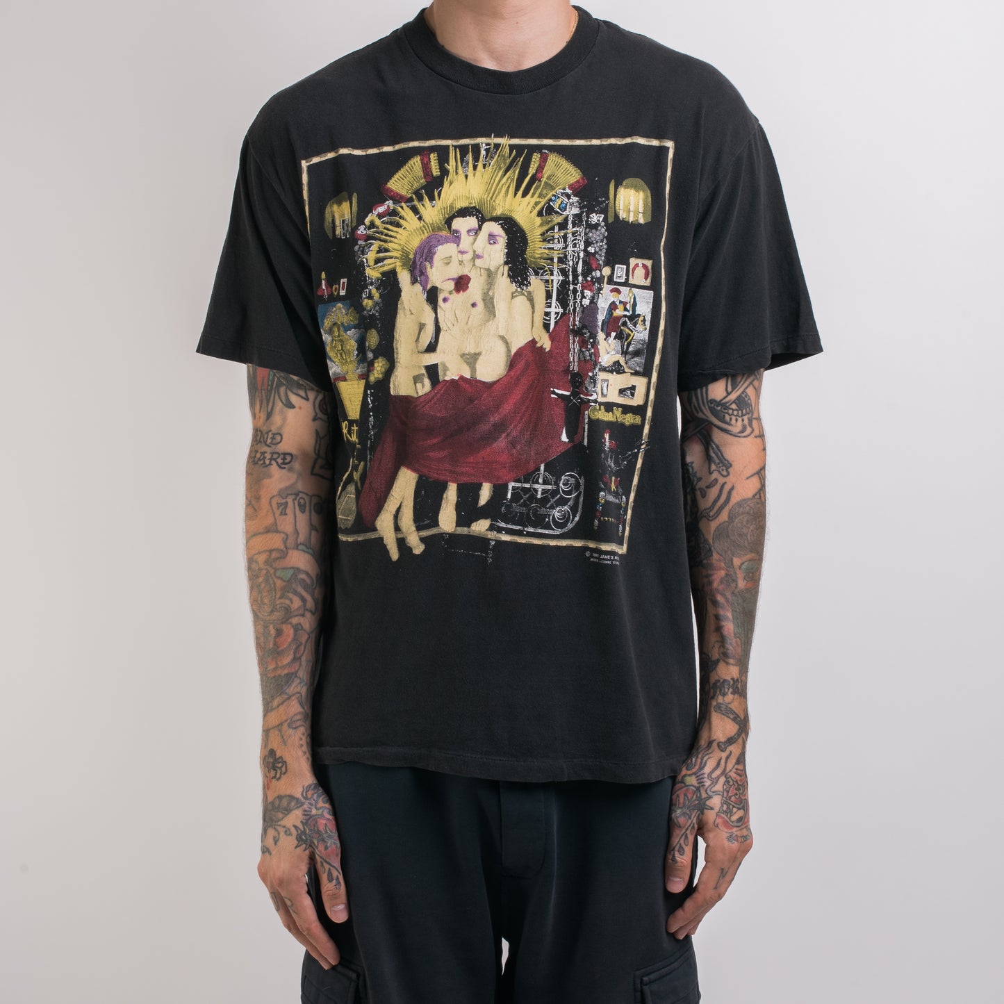 Vintage 1990 Janes Addiction Ritual De Lo Habitual Tour T-Shirt