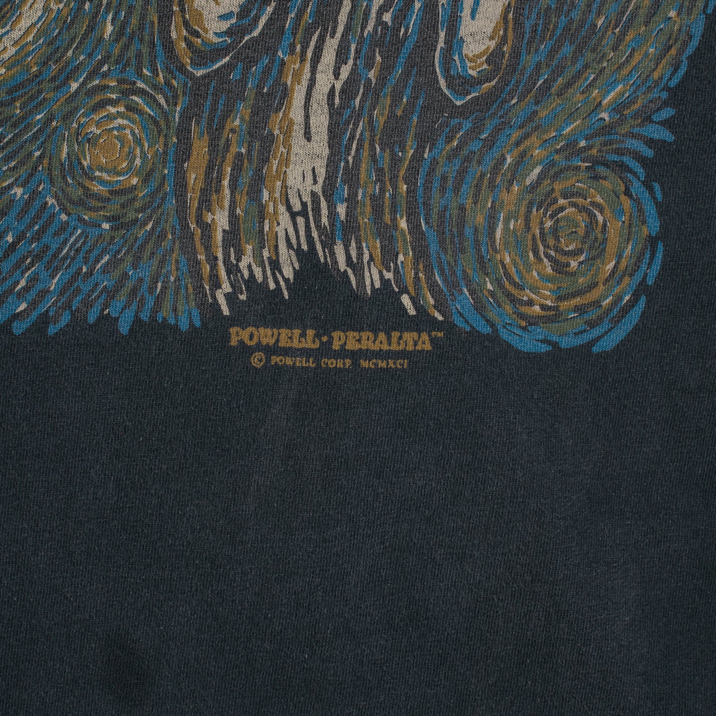 Vintage 1991 Powell Peralta The Scream Art T-Shirt