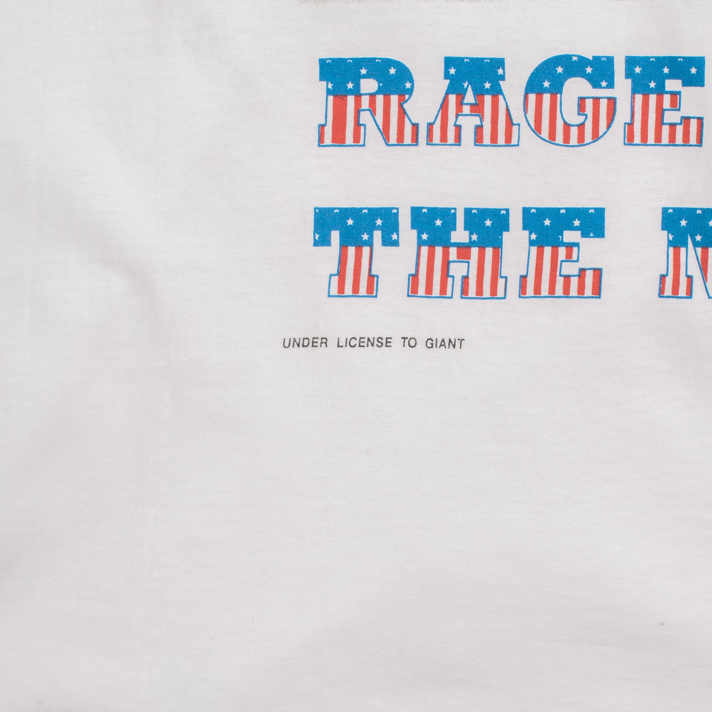 Vintage 90’s Rage Against The Machine We Support Our Troops T-Shirt