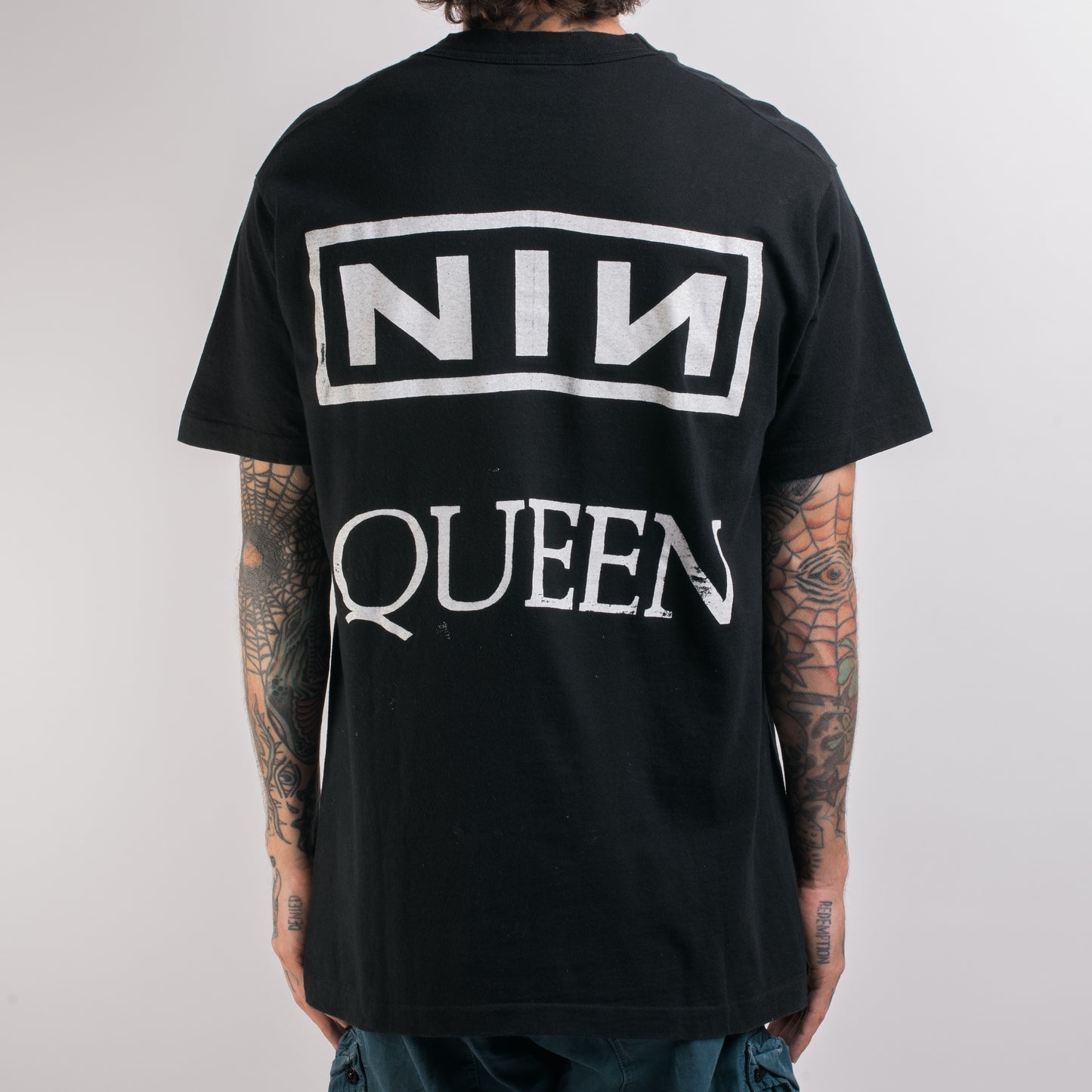 Vintage 90’s Nine Inch Nails Queen Boot T-Shirt