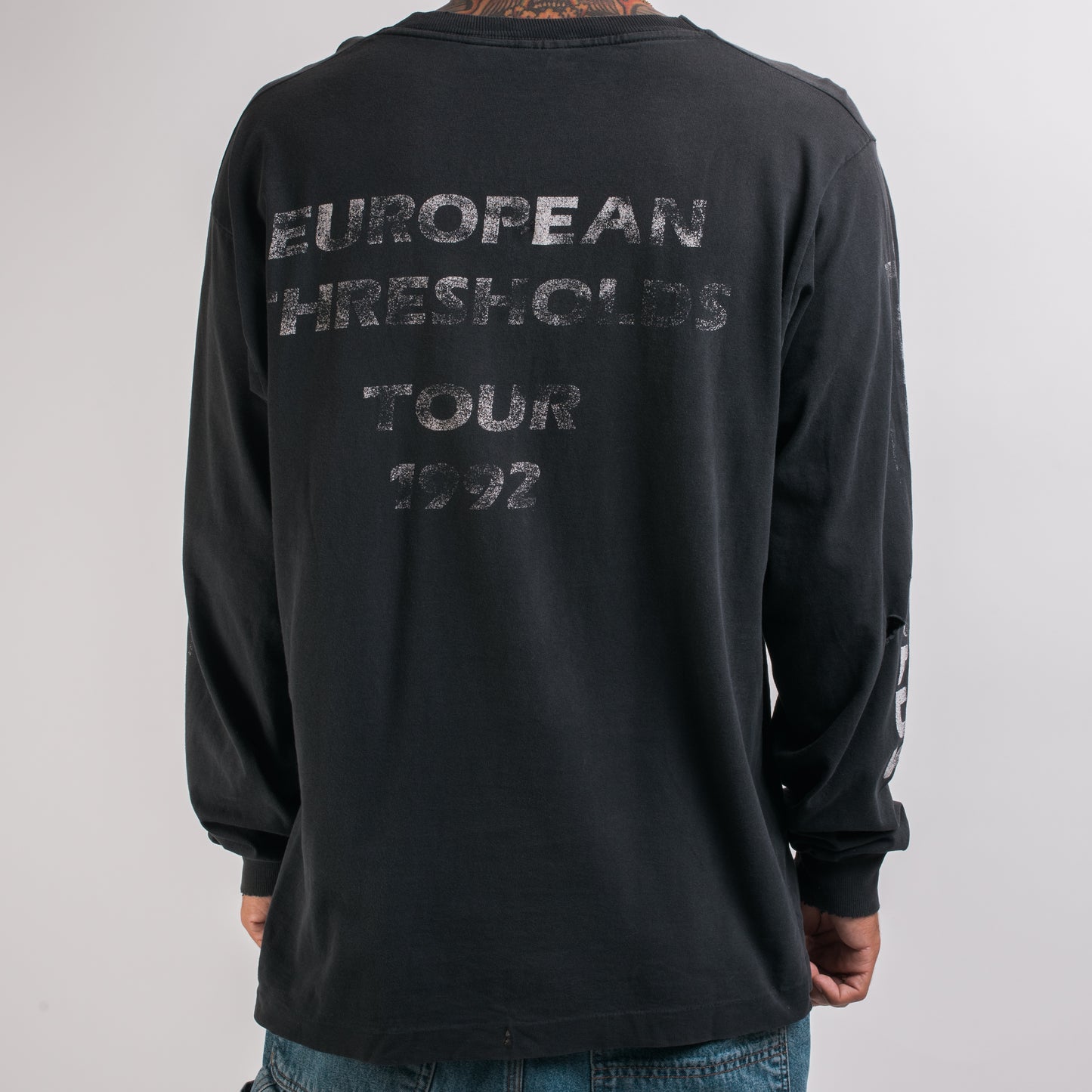 Vintage 1992 Nocturnus European Thresholds Tour Longsleeve