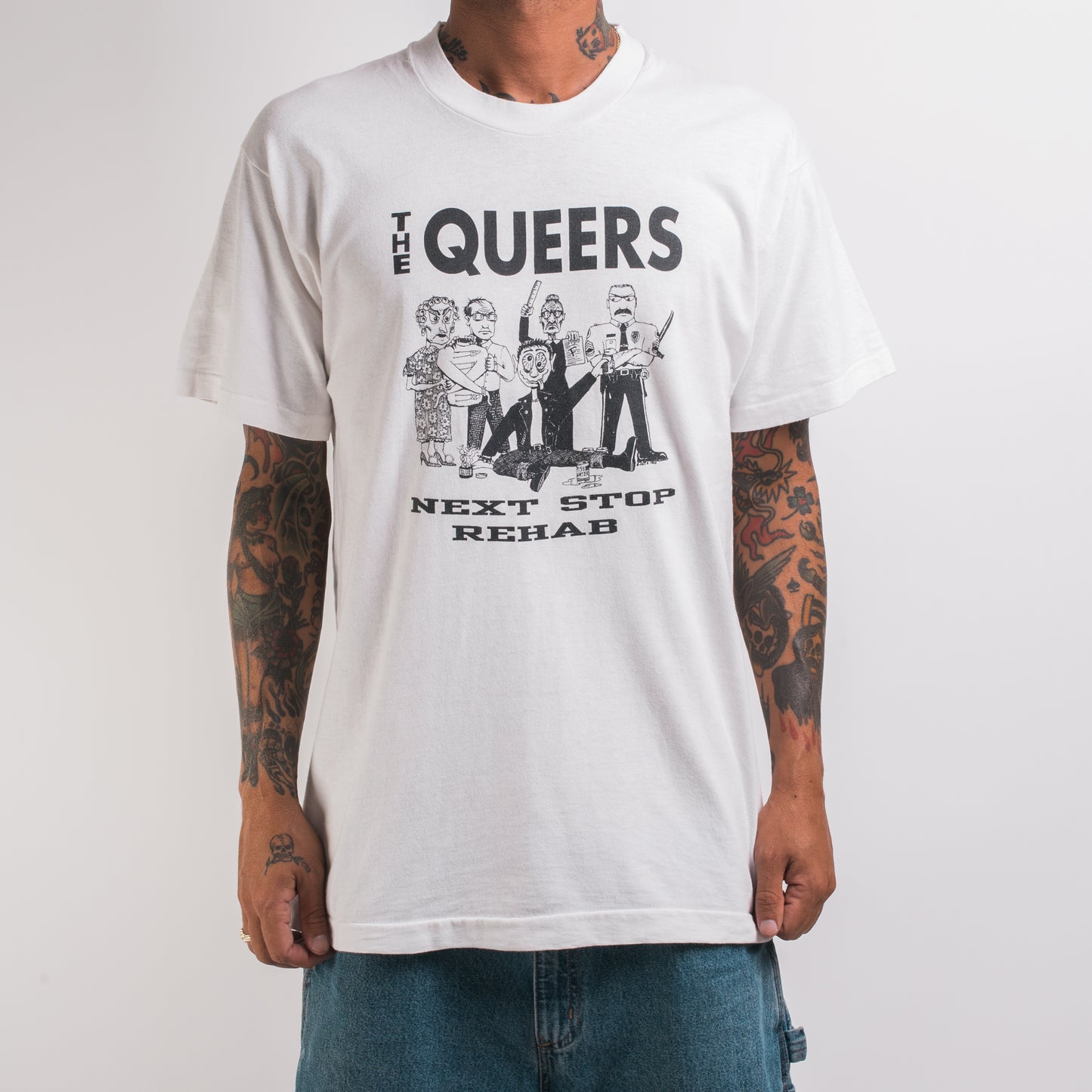 Vintage 90’s The Queers Next Stop Rehab T-Shirt
