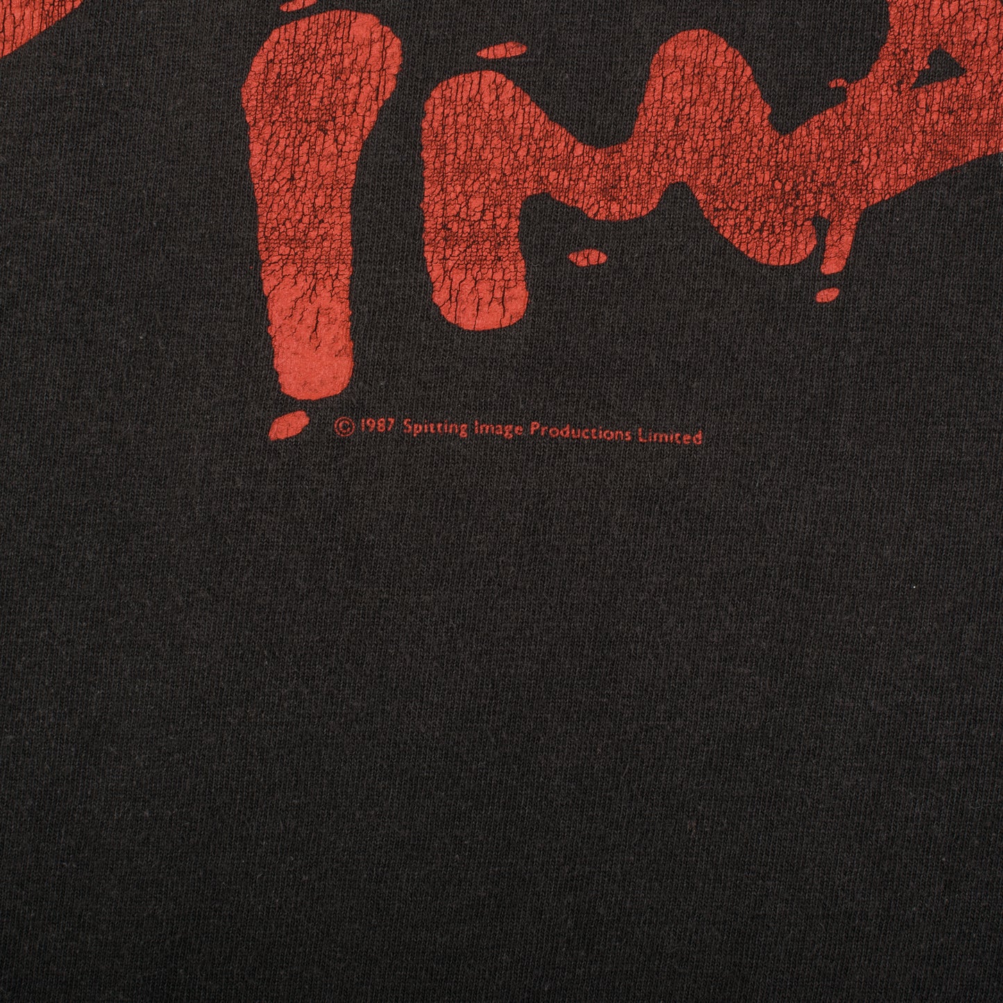 Vintage 1987 Spitting Image Promo T-Shirt