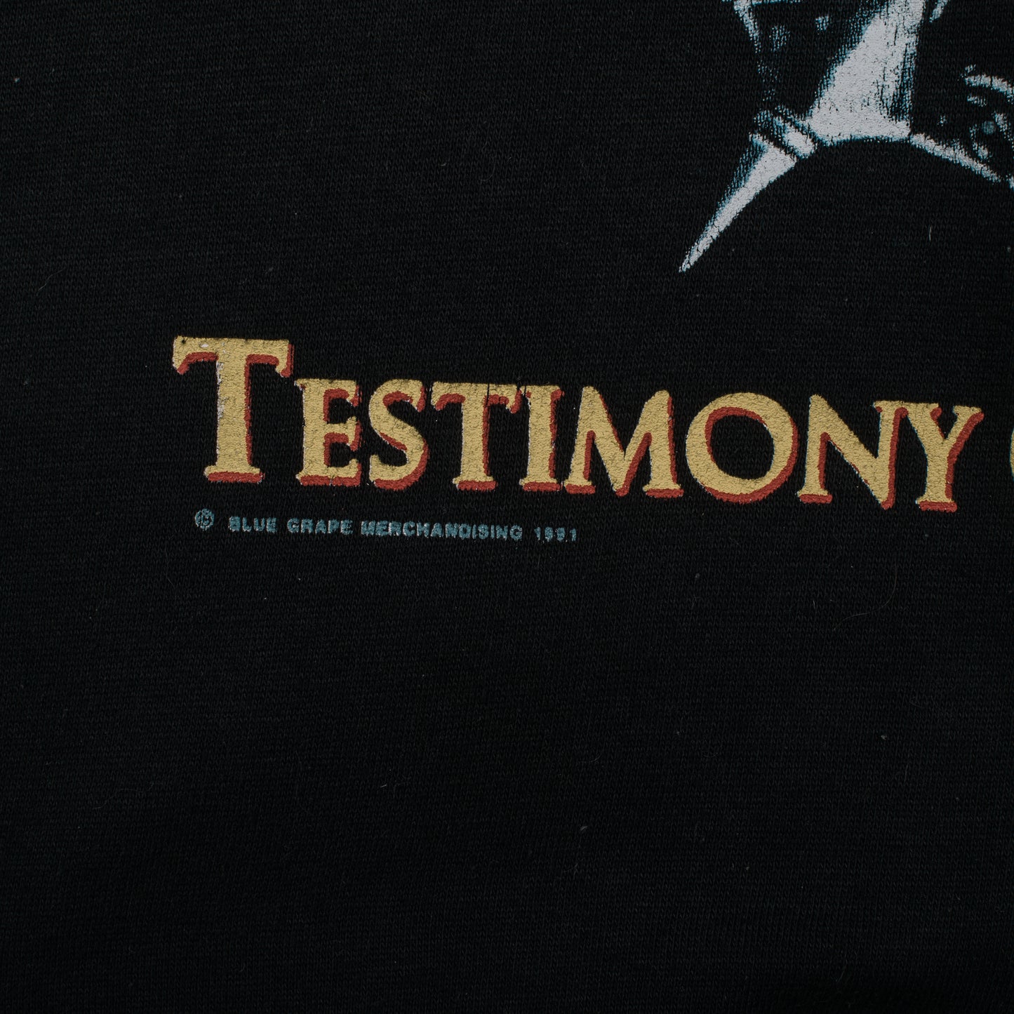Vintage 1992 Pestilence Testimony Of The Ancients Tour Sweatshirt
