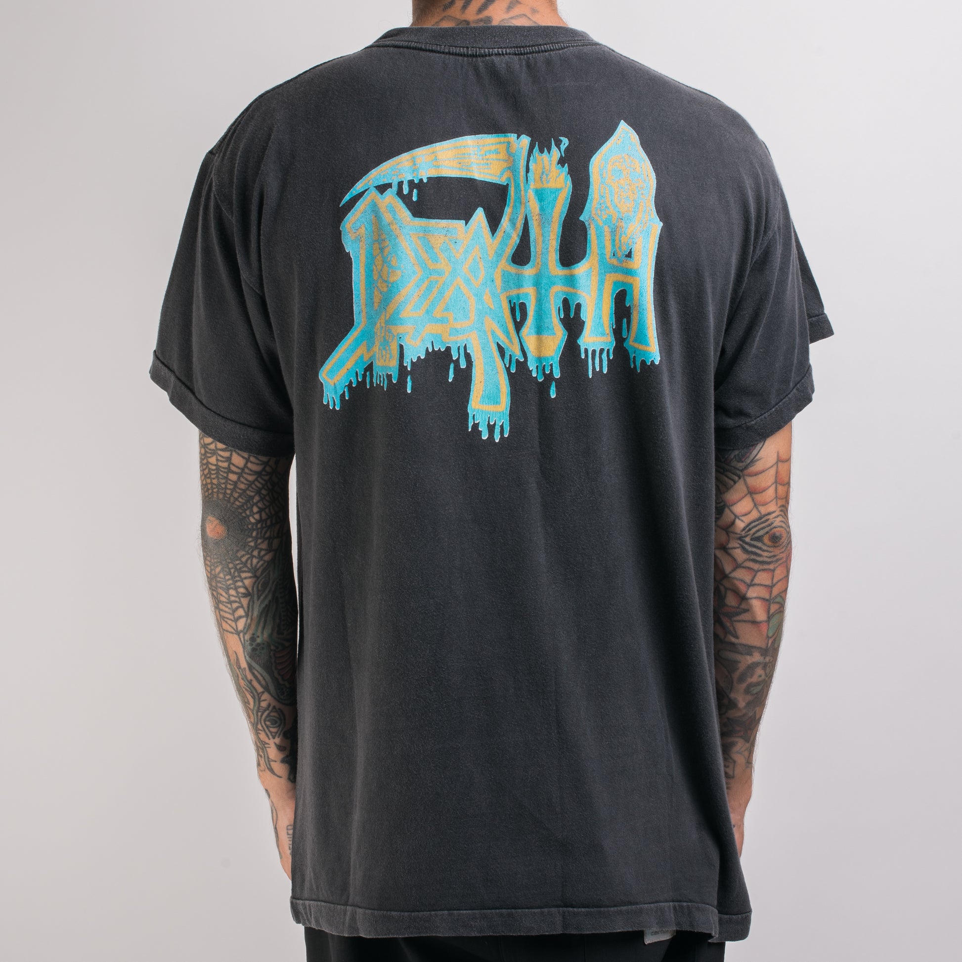 Maglietta Spiritual Healing T-Shirt Death Spiritual Healing - Maglietta Band Metal In Taglia M T-shirt Metal Nera - Foto 10