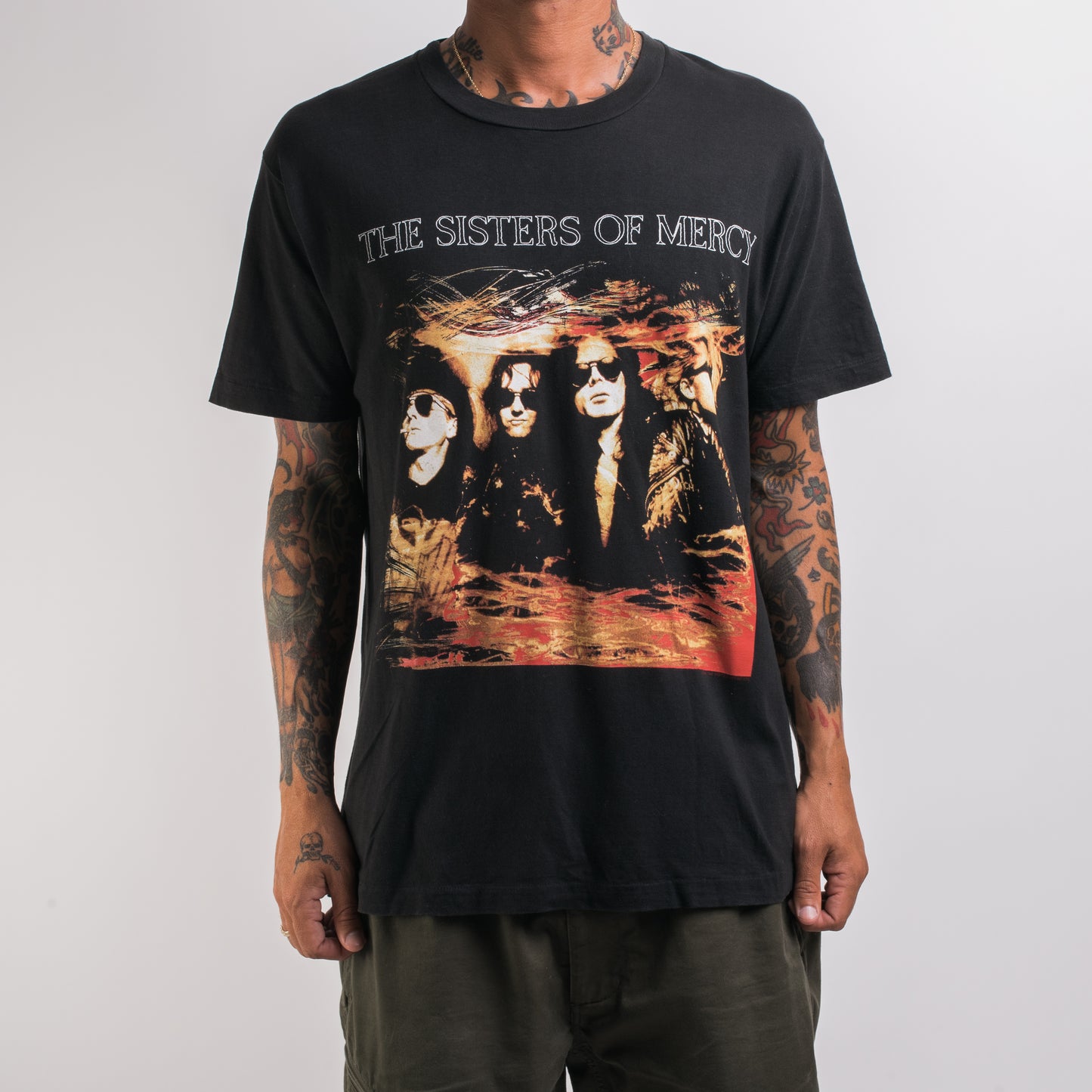 Vintage 1991 The Sisters Of Mercy Reading Fest T-Shirt
