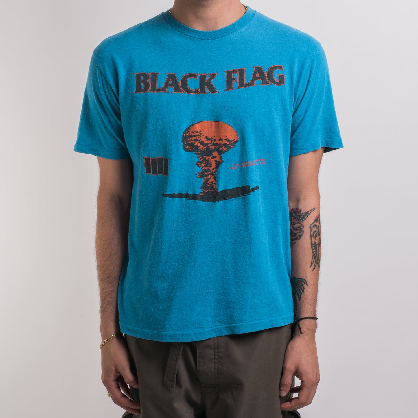 Vintage 1986 Black Flag In My Head Tour T-Shirt