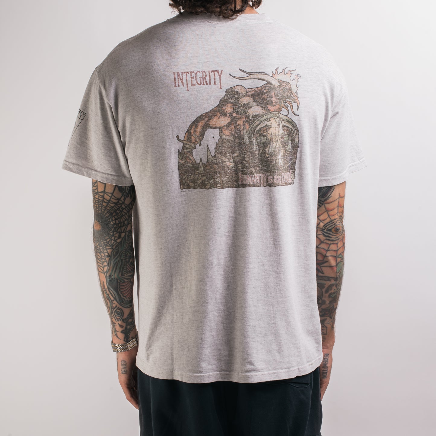 Vintage 90’s Integrity Humanity Is The Devil T-Shirt