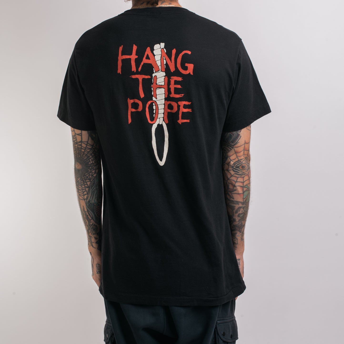 Vintage 80’s Nuclear Assault Hang The Pope T-Shirt