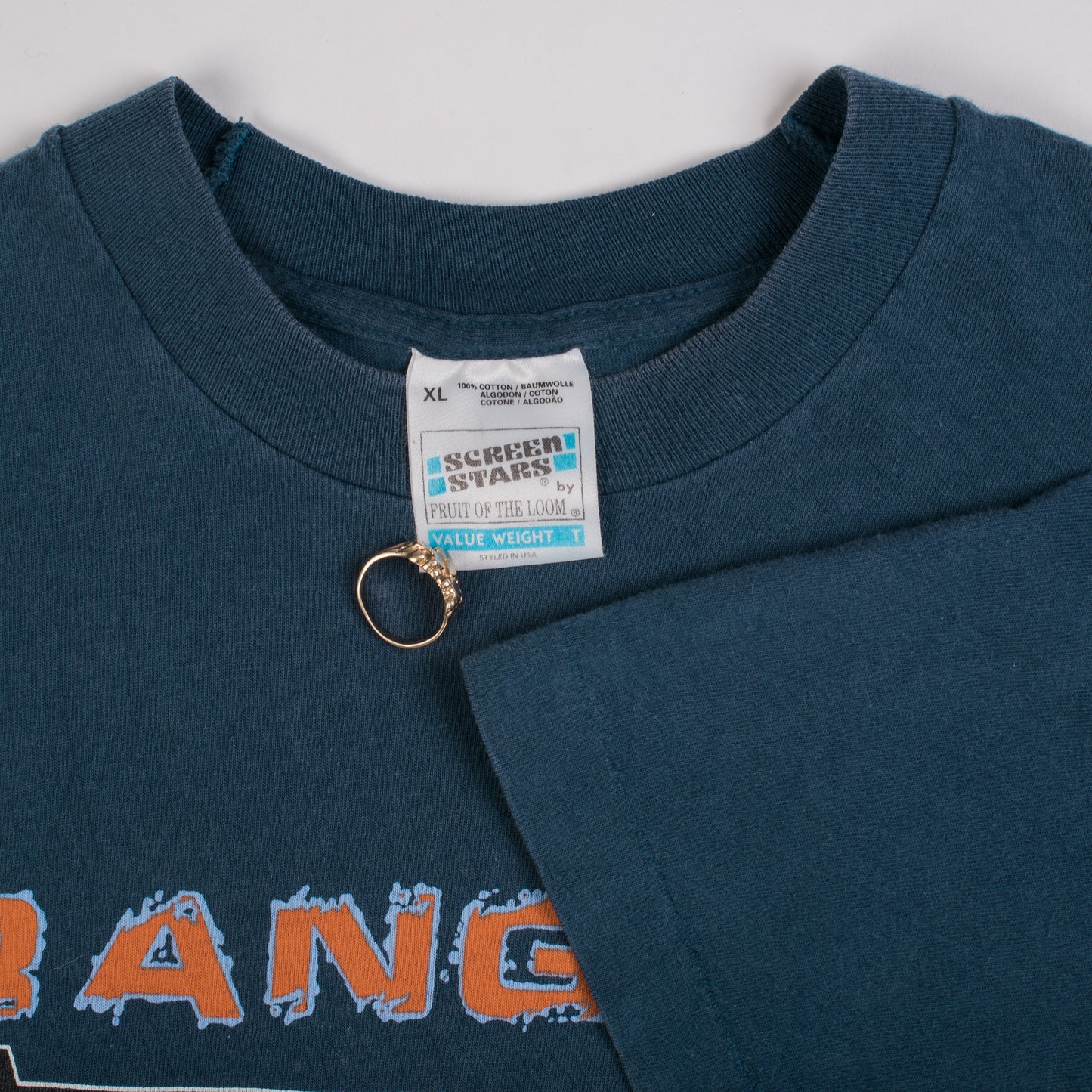 Vintage 90’s Orange 9mm T-Shirt