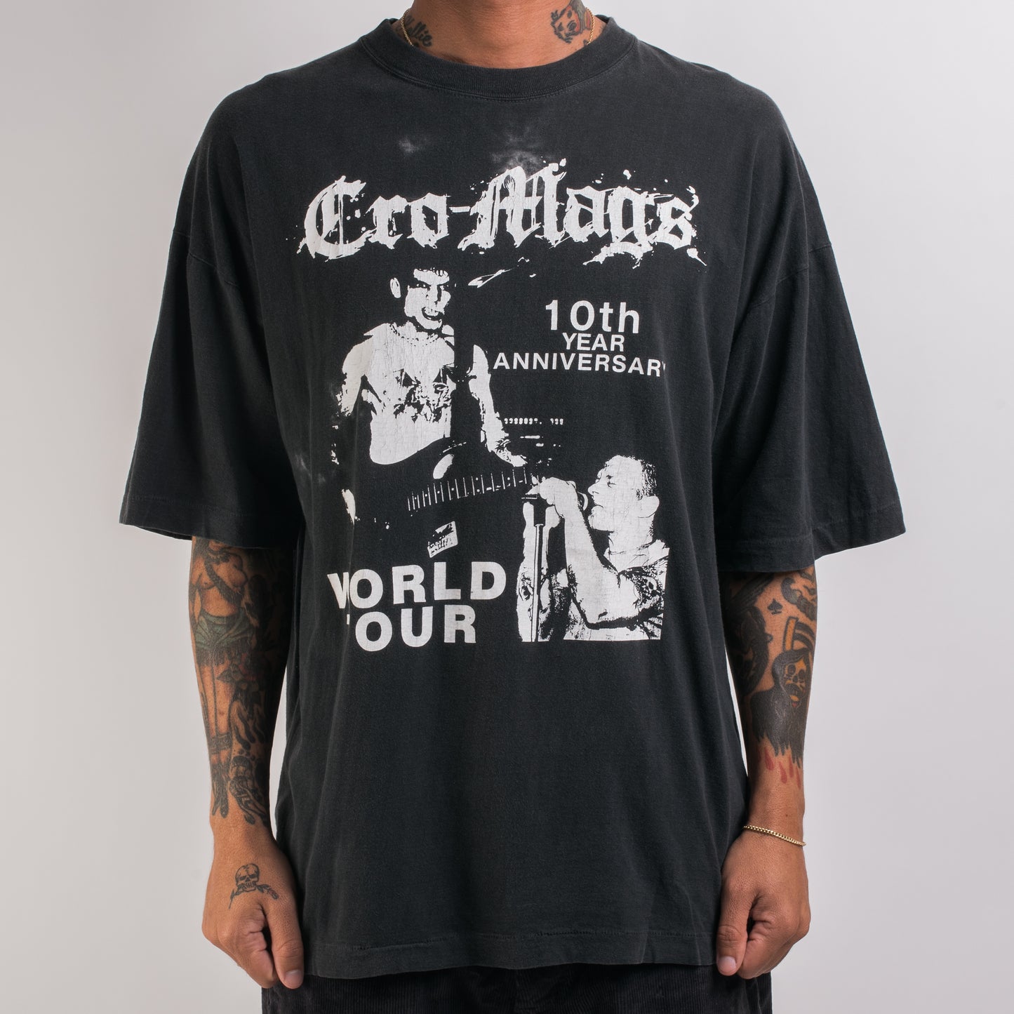 Vintage 90’s Cro-Mags 10th Anniversary Tour T-Shirt