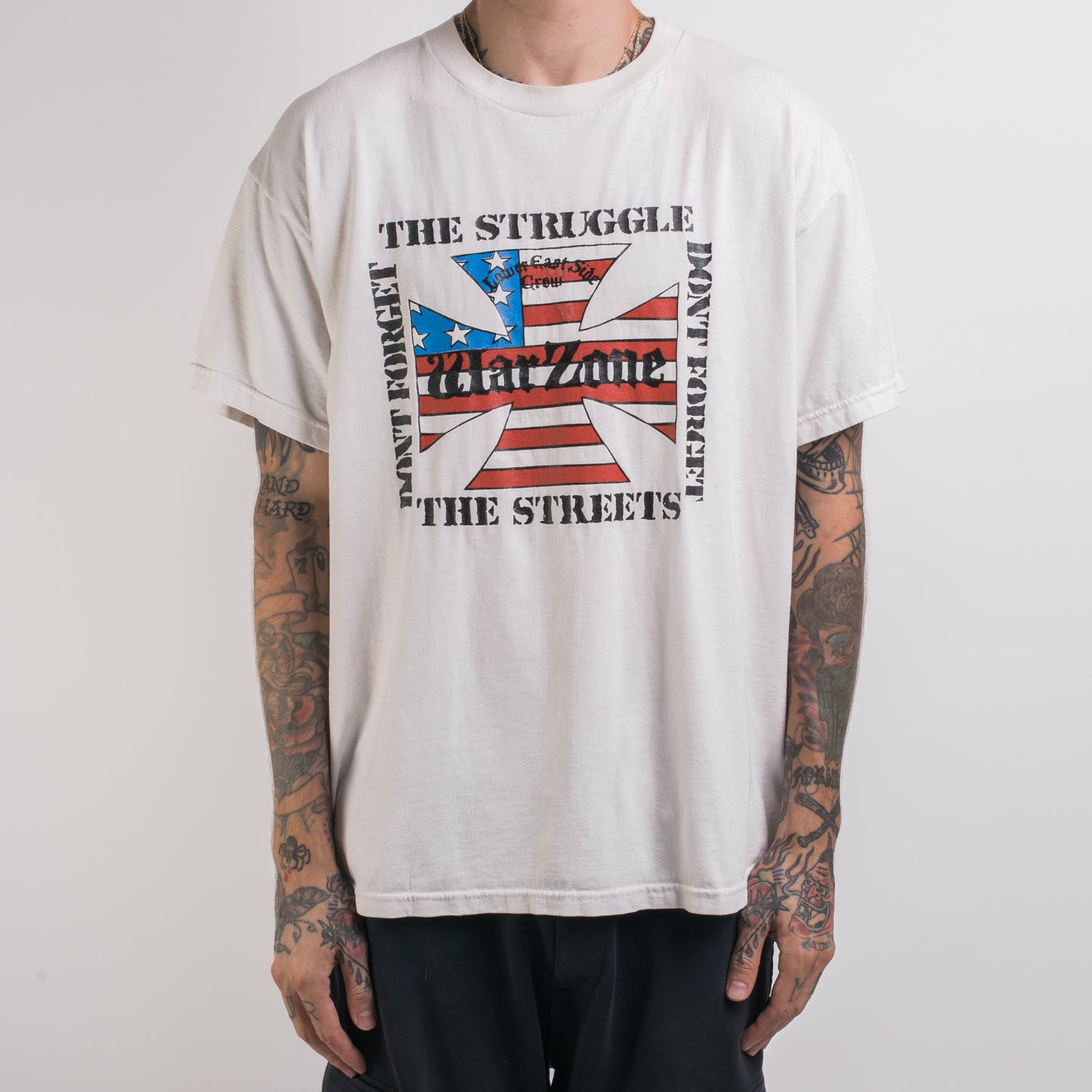 Vintage 90’s Warzone Don’t Forget The Struggle Don’t Forget The Streets T-Shirt
