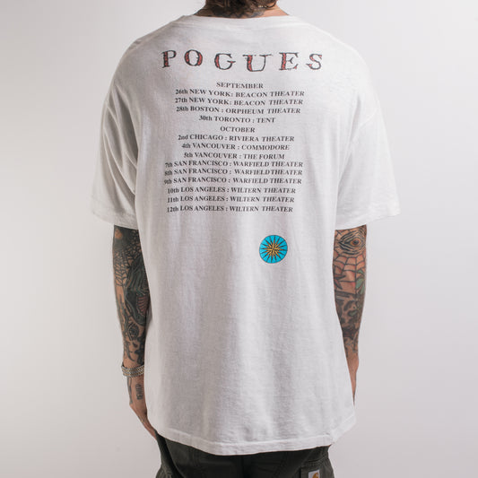 Vintage 90’s The Pogues Hell’s Ditch Tour T-Shirt