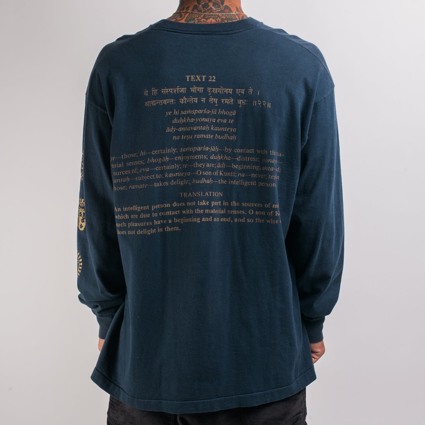 Vintage 90’s Shelter Text 22 Longsleeve