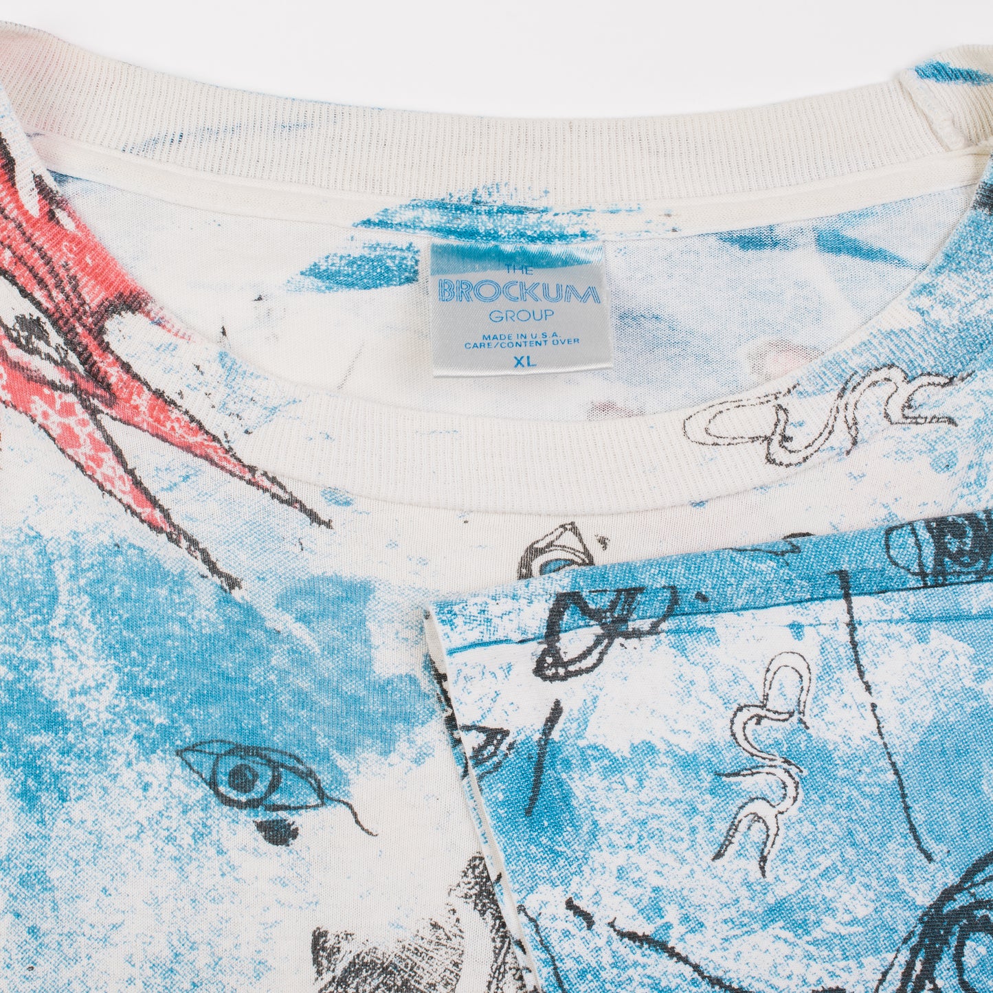 Vintage 1992 The Cure Wish Tour All Over Print T-Shirt