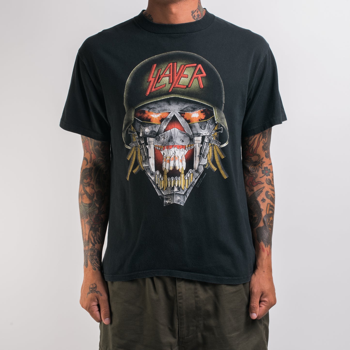 Vintage 1991 Slayer Clash Of Titans T-Shirt